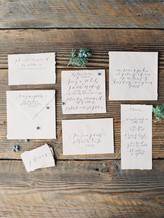 wedding calligraphy