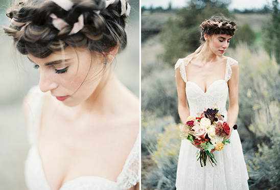 boho chic bridal looks