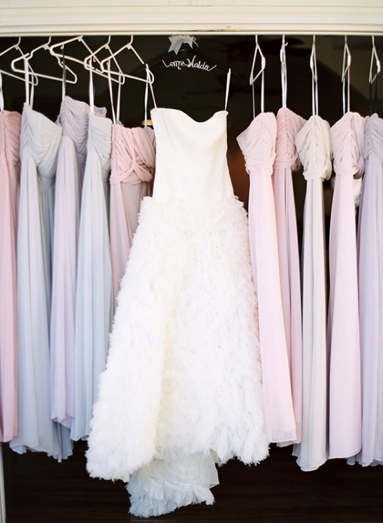 pastel bridesmaid dresses