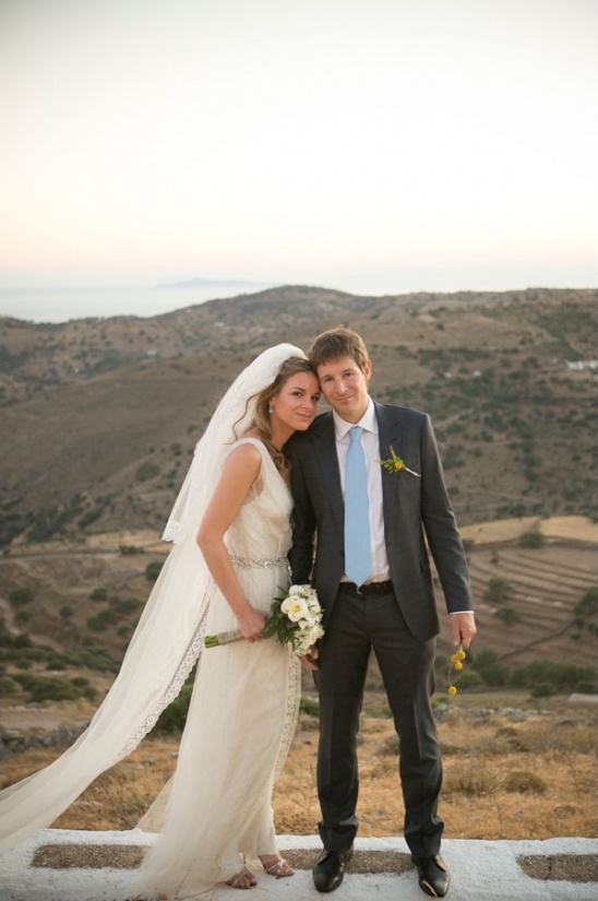 Classic Greek Island Wedding