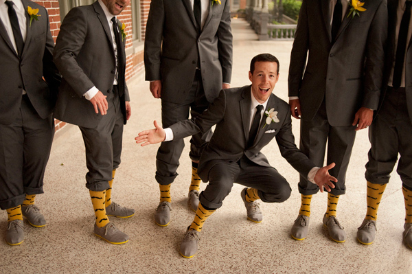 classic-yellow-and-grey-wedding