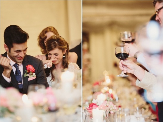 toast at wedding