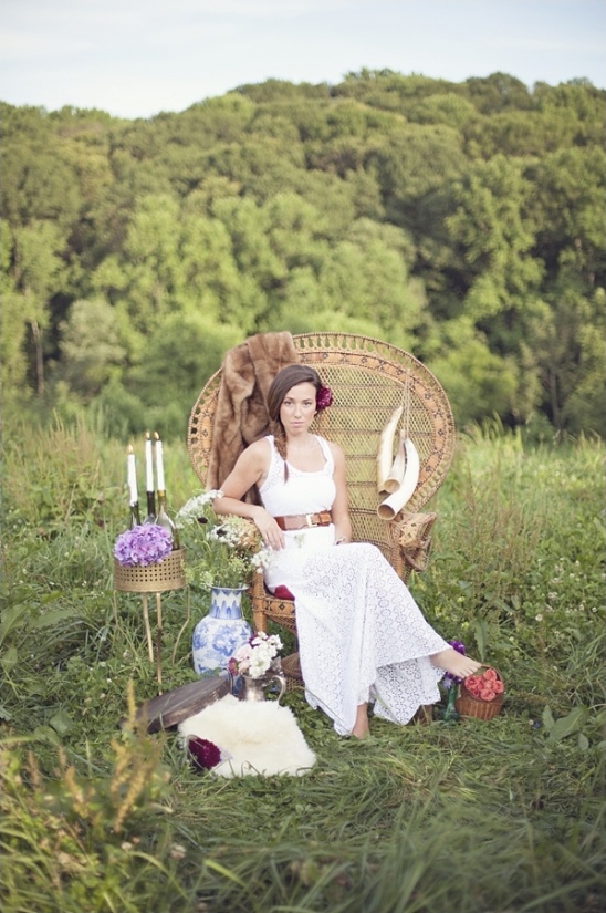 bridal throne