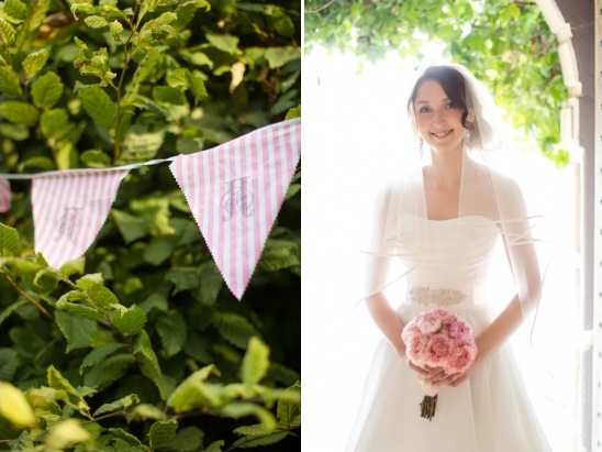 pink and white wedding ideas