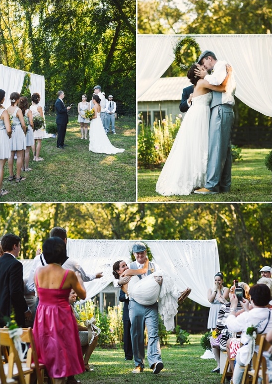 farm wedding ceremony