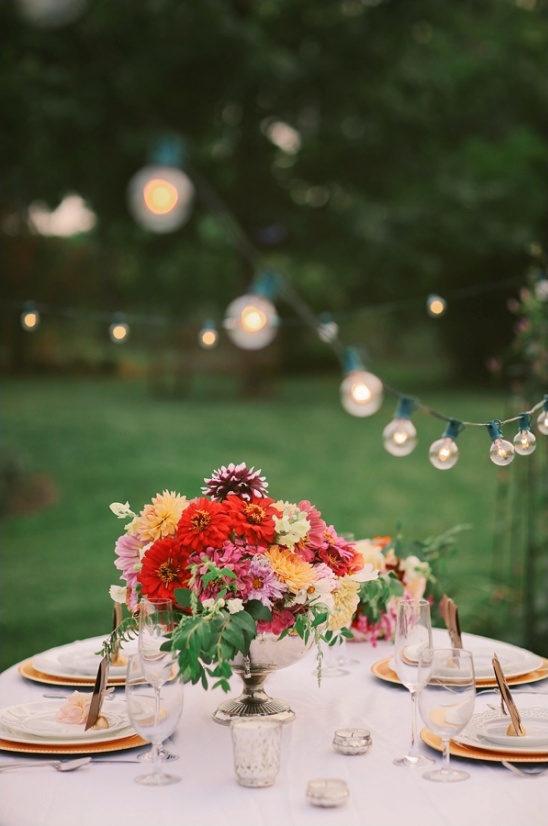 simple and colorful wedding ideas