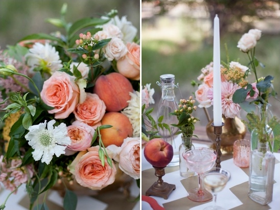 you can add charm with mismatched glass bottle vases