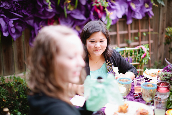 purple-and-gold-bridal-shower-ideas