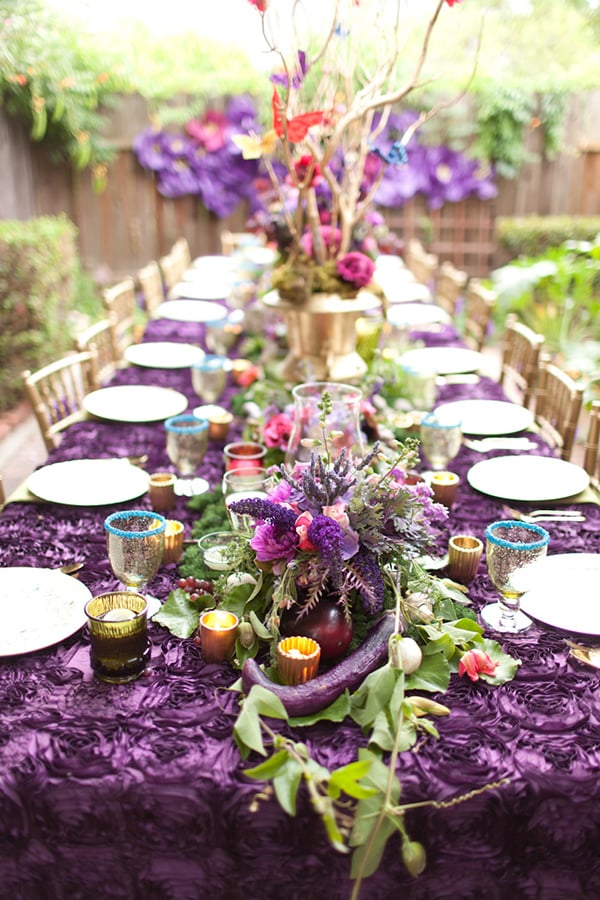 purple-and-gold-bridal-shower-ideas