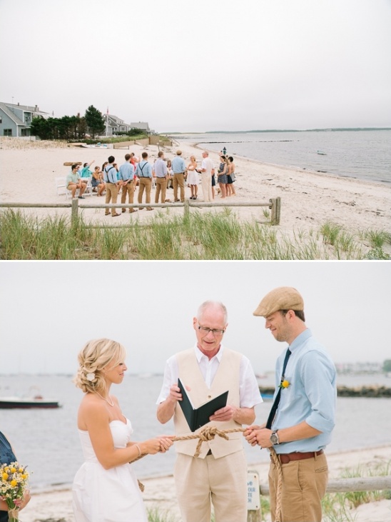 Cape Cod wedding ceremony
