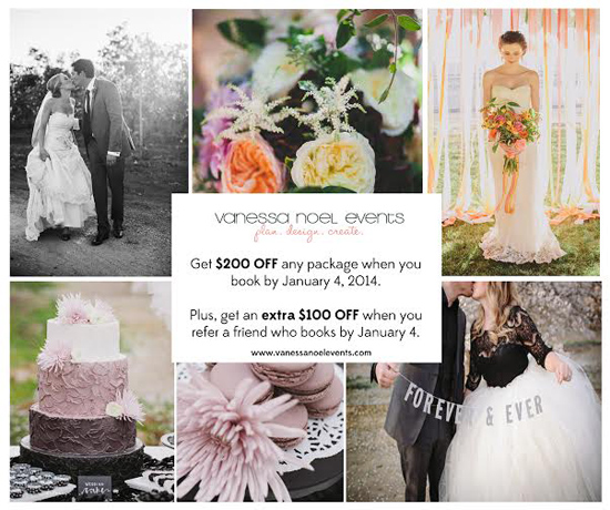 Save up to $300 on Wedding Planning