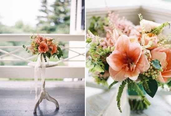 amaryllis wedding bouquet