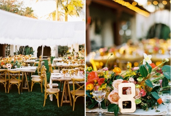 outdoor wedding reception ideas