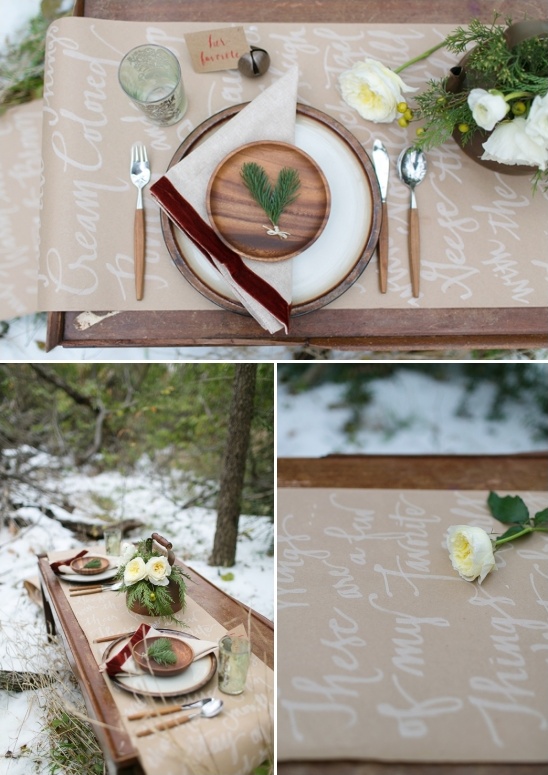 favorite things winter table setting