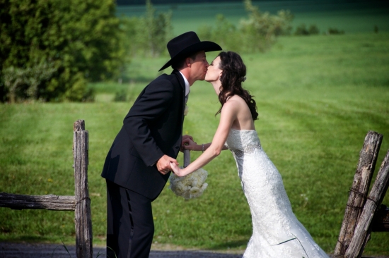 A Real Western Wedding