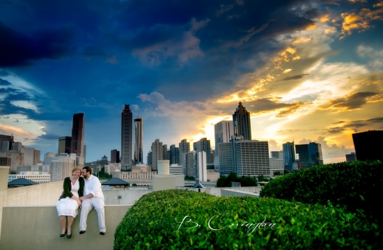 Atlanta engagement session witha bit of rain and more...