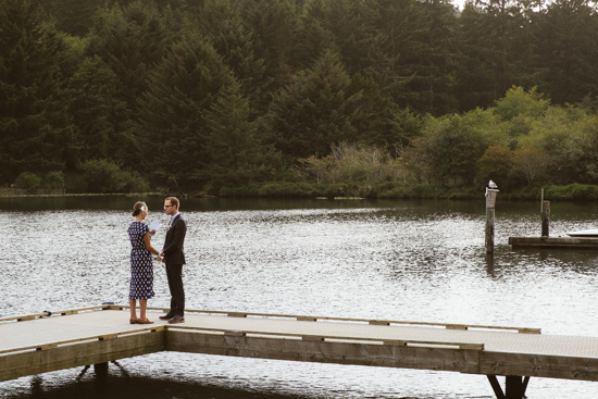 Backyard Devil's Lake Oregon Wedding | Clare + Ian