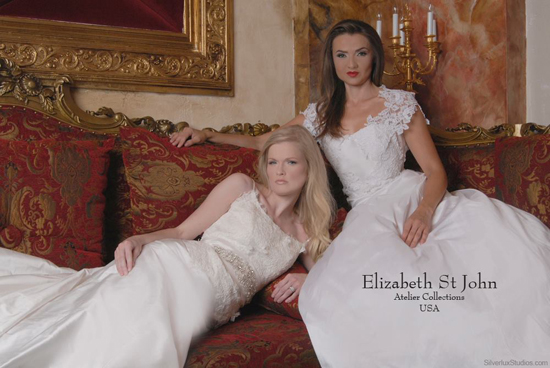 Elizabeth St John at Soliloquy Bridal Couture
