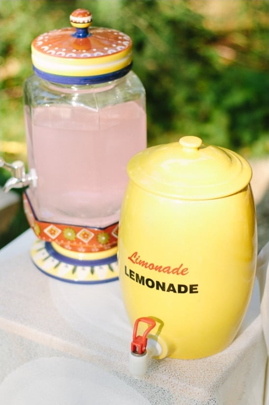 vintage lemonade containers