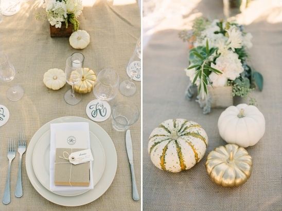 fall wedding reception ideas