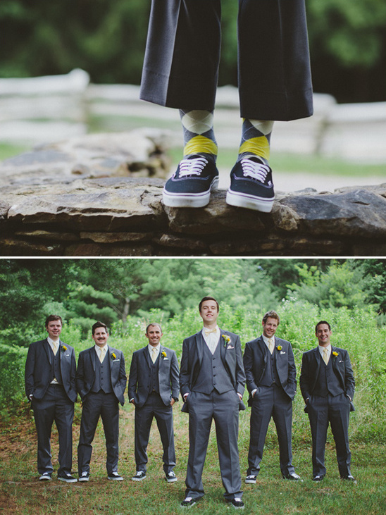 argyle groom socks