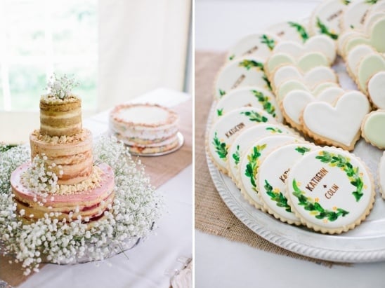 wedding cakes and wedding cookies