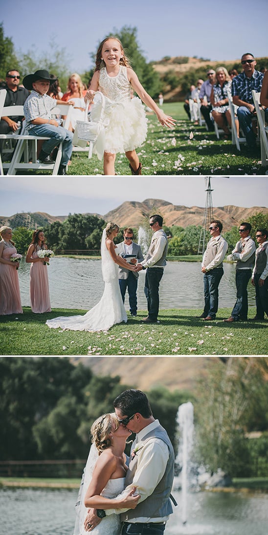 ollis ranch outdoor wedding ceremony
