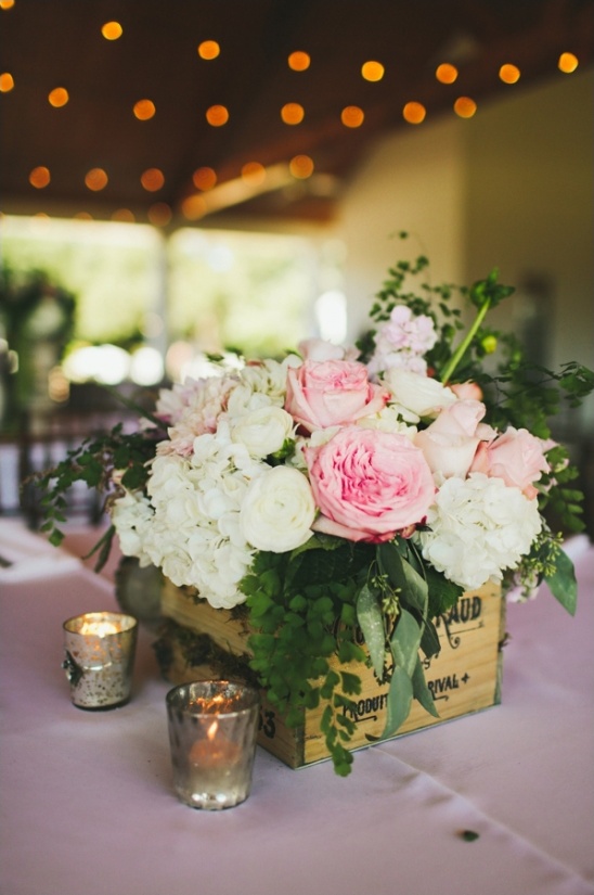 floral wedding box