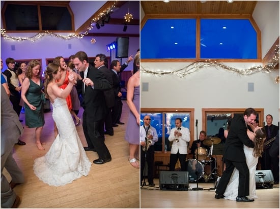Late Night Entertainment At Colorful New England Wedding