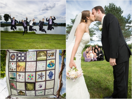 Late Night Entertainment At Colorful New England Wedding