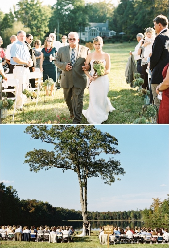 simple outdoor wedding
