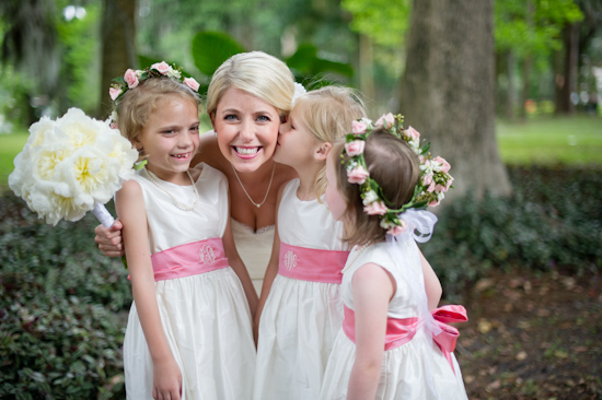 Pink and White Florida Wedding by The Studio B Photography