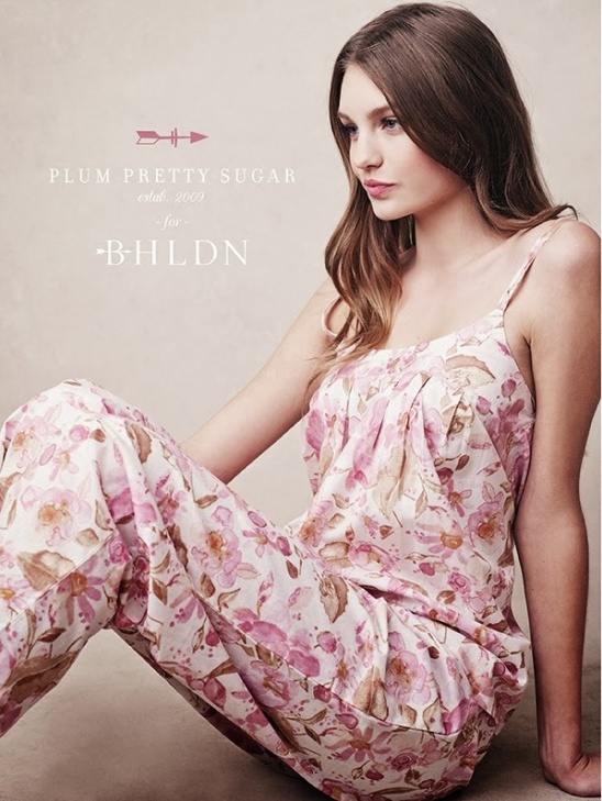 Floral pajamas by Plum Pretty Sugar