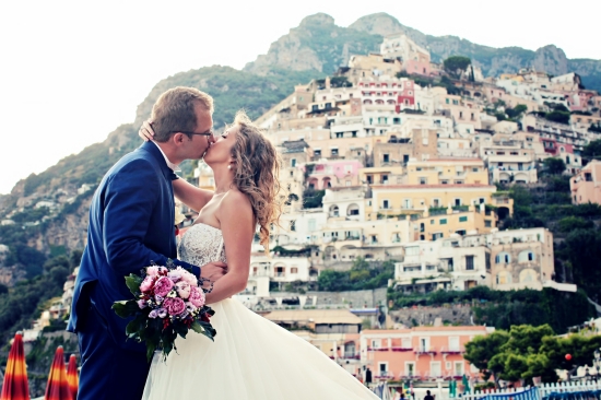 Russian wedding in Positano. the jewel of Amalfi Coast