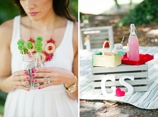 Here's an alt tag option:

> Romantic picnic scene with rolled sweets and initials CS