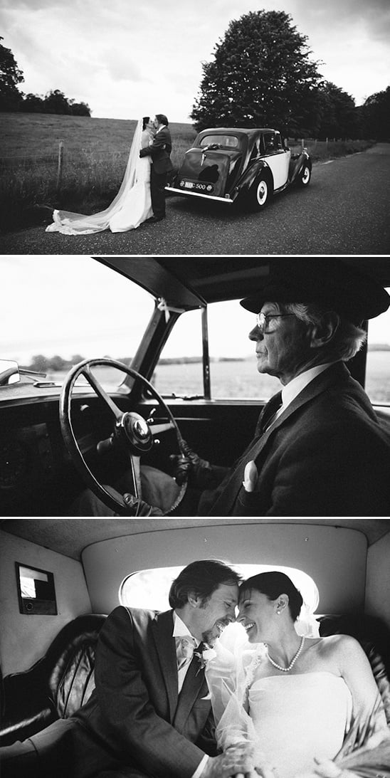 riding in style on your wedding day