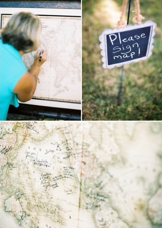 world map guestbook