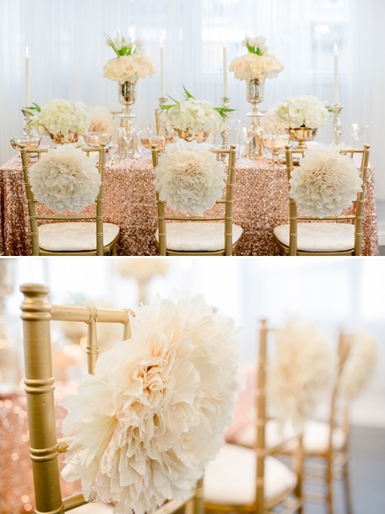 whimsical chair poof decor