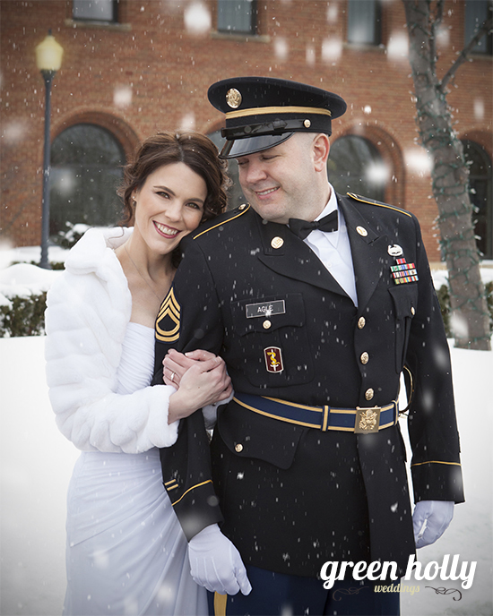 Inn at St.John's- Winter Military Wedding