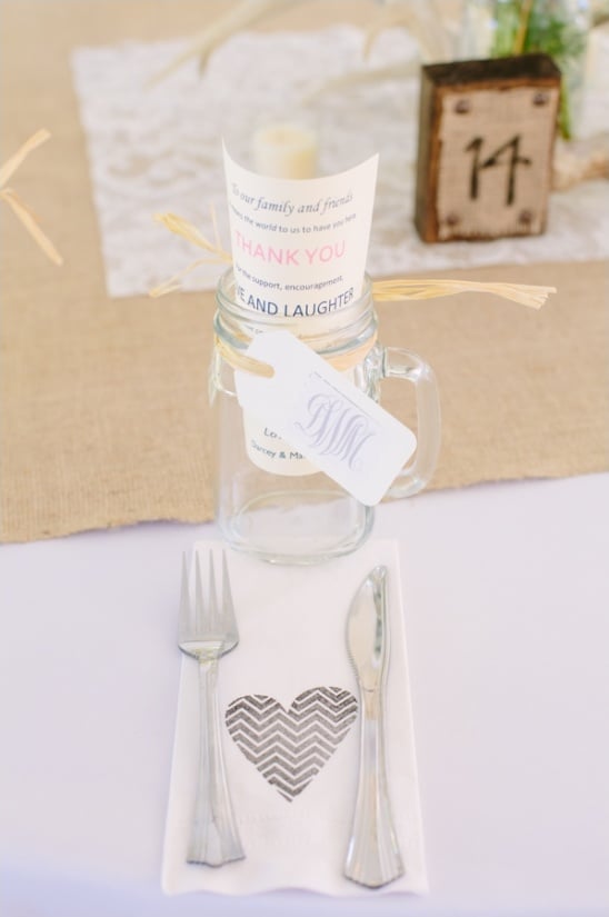cute and simple place settings