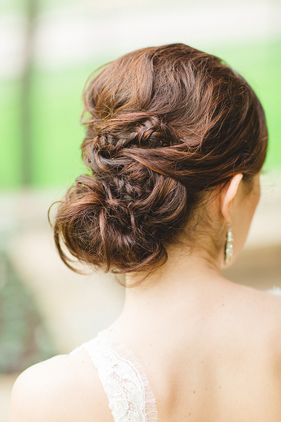relaxed wedding up do