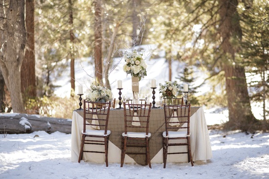 Rustic Winter Styled Shoot