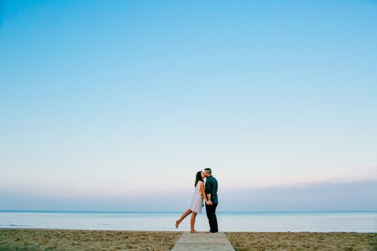 Sculpture Park and Lake Michigan Engagement Session