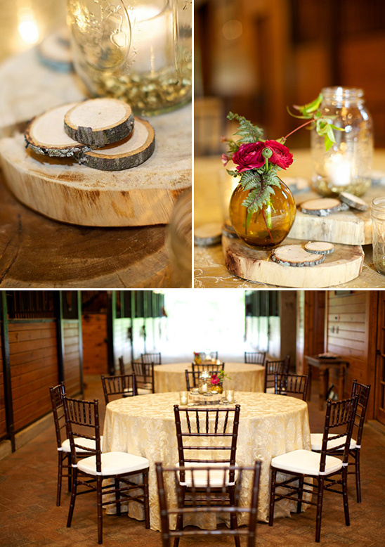 stable table centerpieces