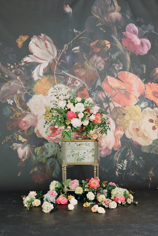 romantic florals captured by Elizabeth Messina