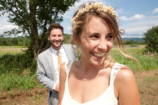 Amy and Mark's Casual Vermont Wedding