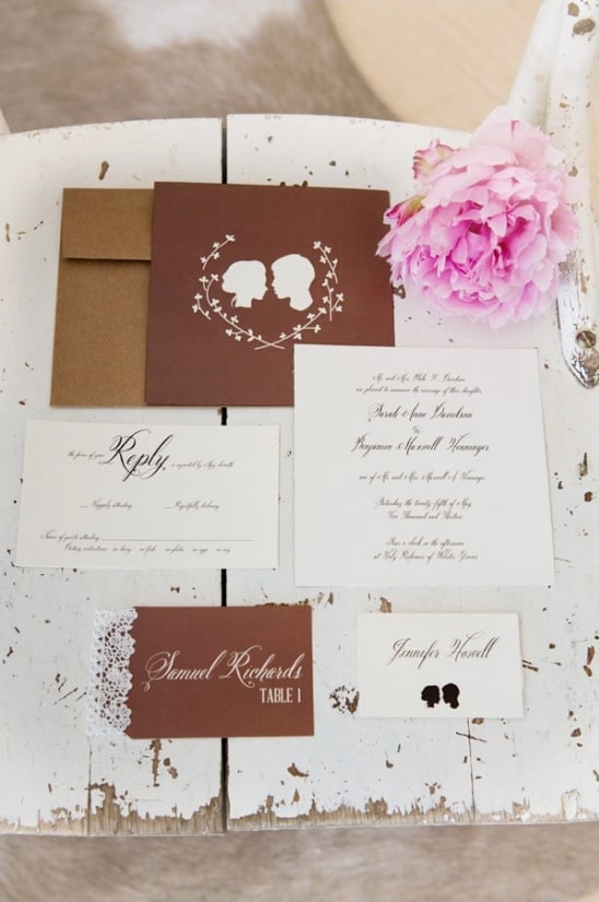 wedding invites with a rustic feel