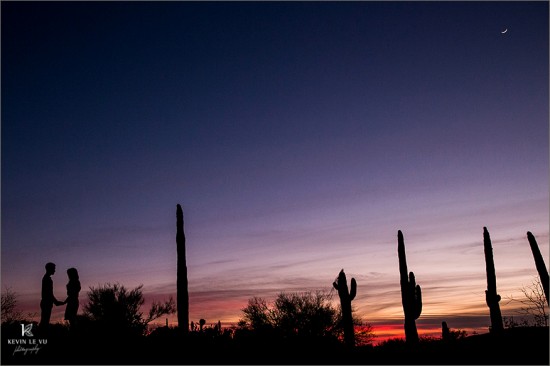 Desert Skies Engagement Photography