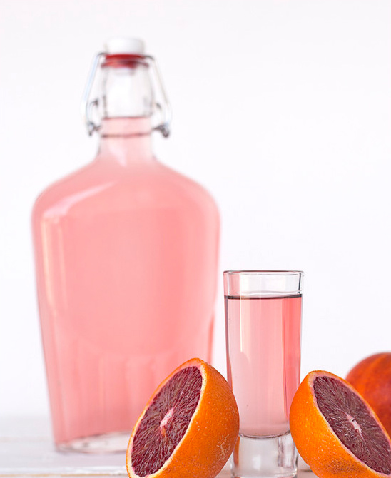 blood orange infused rum