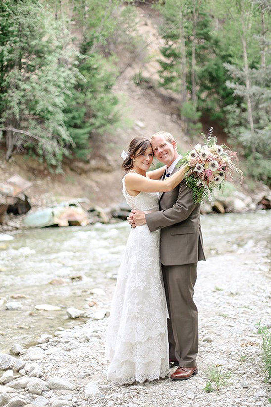 Elegant Pink And Navy Colorado Wedding